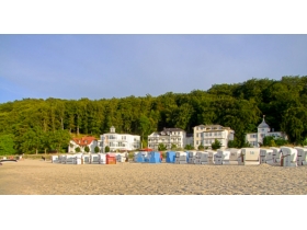 Blick vom Strand