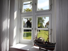 Blick aus dem Wohnzimmer