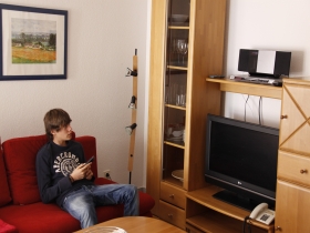 großer Flachbildschirm