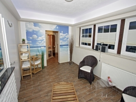 Sauna mit Ruheraum