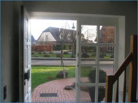 Blick aus der Haustür