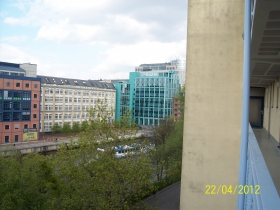 Blick aus der Wohnungstür