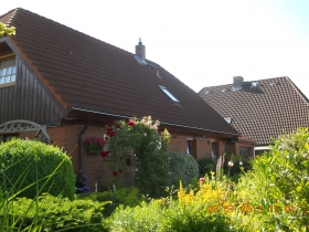 Eingangsseite vom
Haus