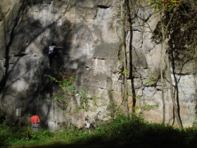 Kletterfelsen im Ith